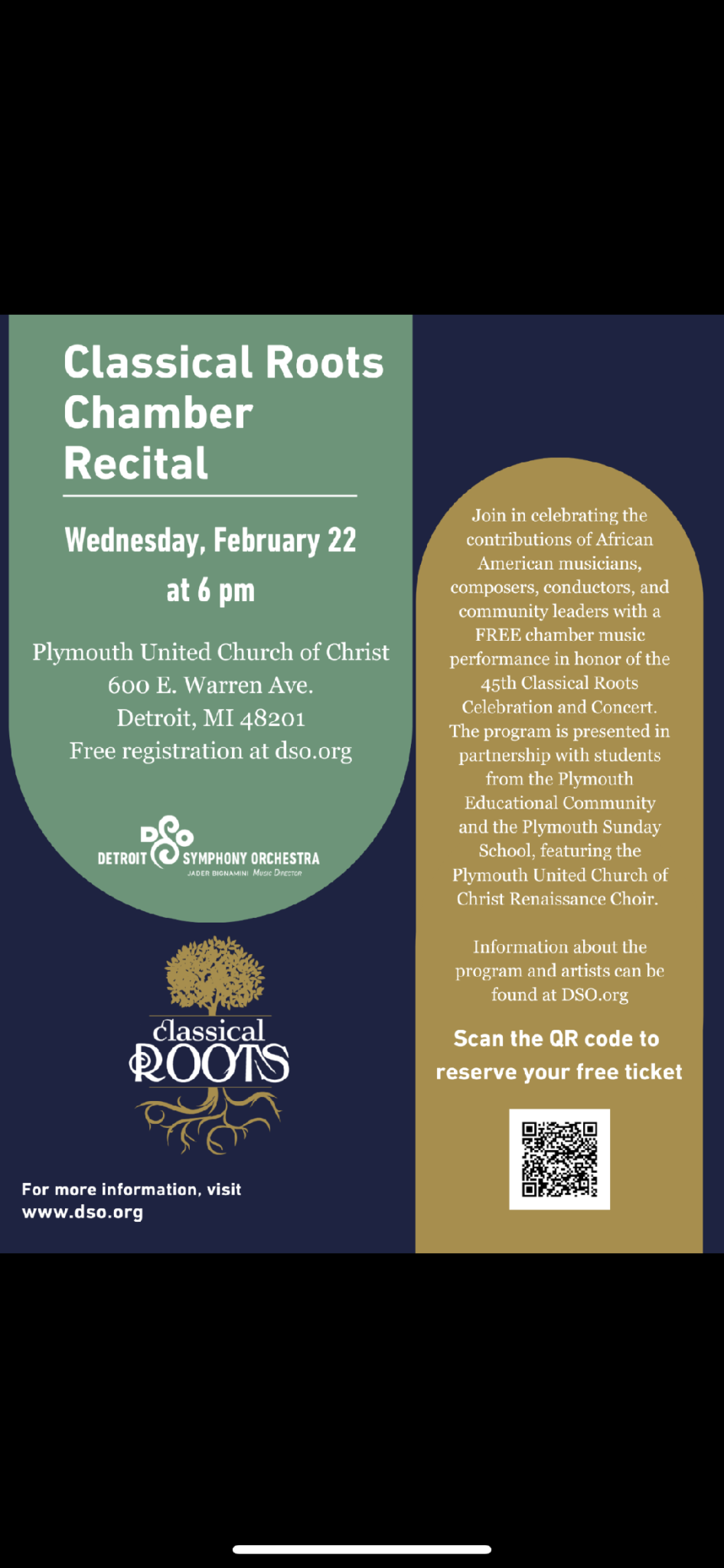 Classical Roots 2023 Plymouth United Church of Christ