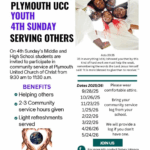 Plymouth UCC 4th Sunday poster